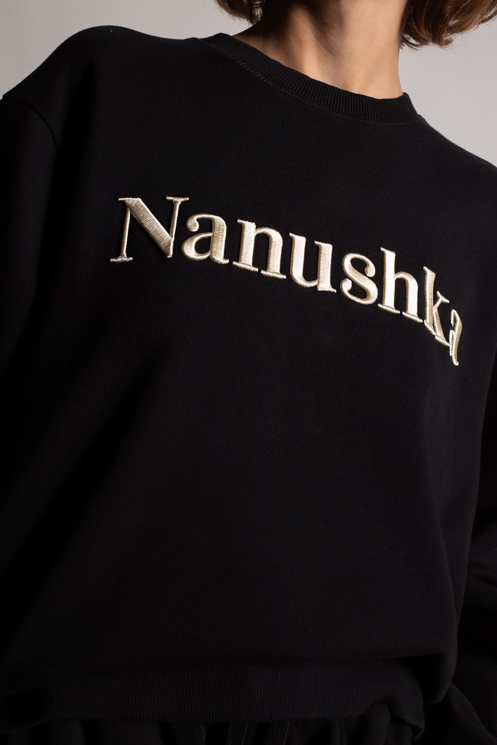 IetpShops Canada - Sweatshirt with logo Nanushka - Crew Neck 